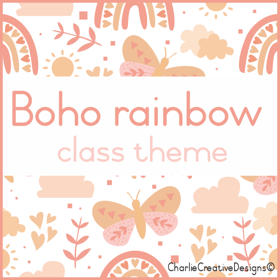 Boho classroom theme