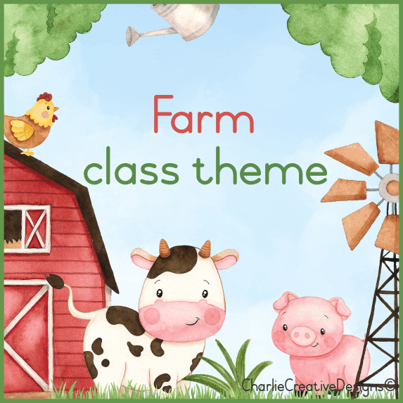 Farm classroom theme