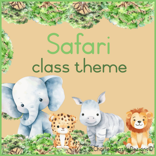 Safari classroom theme