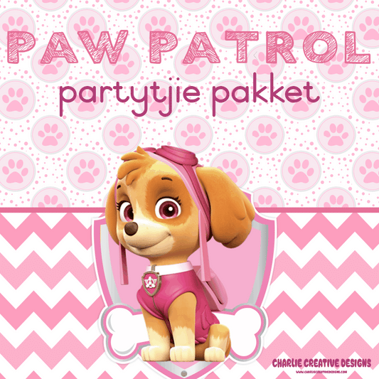 Paw patrol meisie partytjie pakket