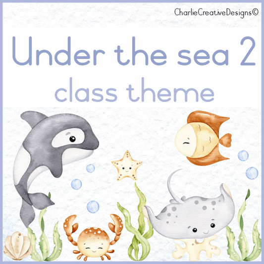 Under the sea 2 classroom theme