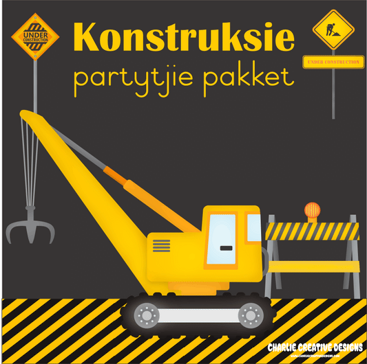 Konstruksie partytjie pakket