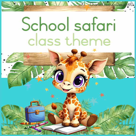 School safari classroom theme