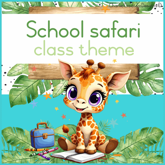 School safari classroom theme