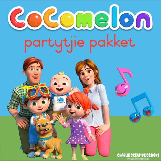 Cocomelon partytjie pakket