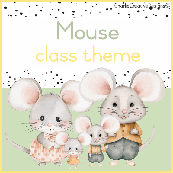 Mouse classroom theme