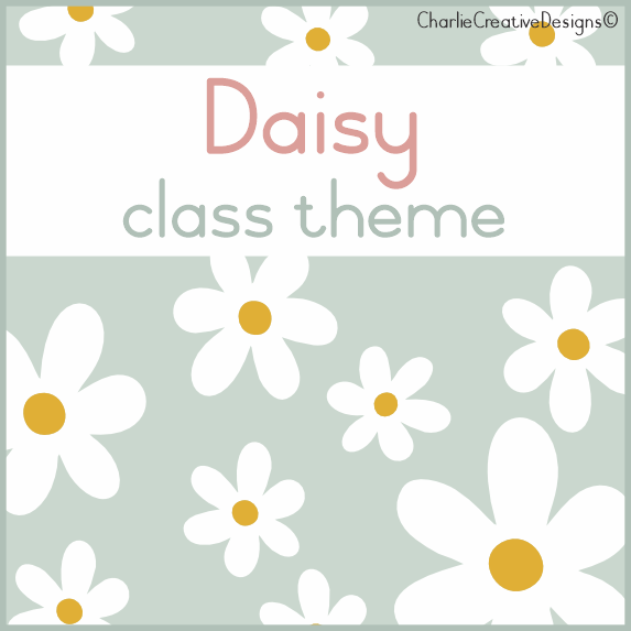 Daisy classroom theme