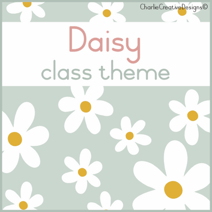 Daisy classroom theme