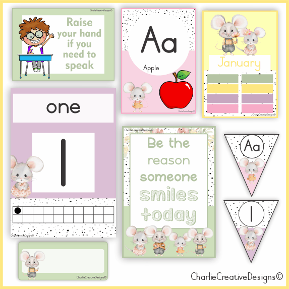 Mouse classroom theme