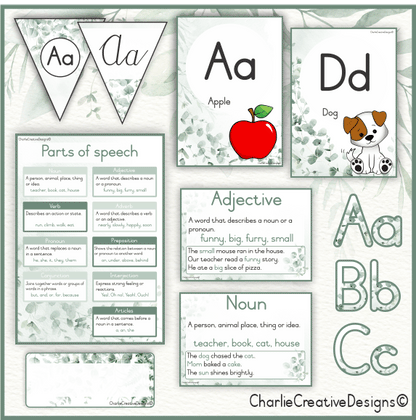 Leaf classroom theme