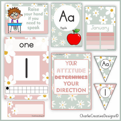 Daisy classroom theme