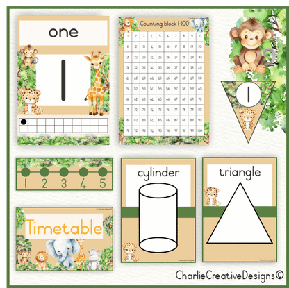 Safari classroom theme