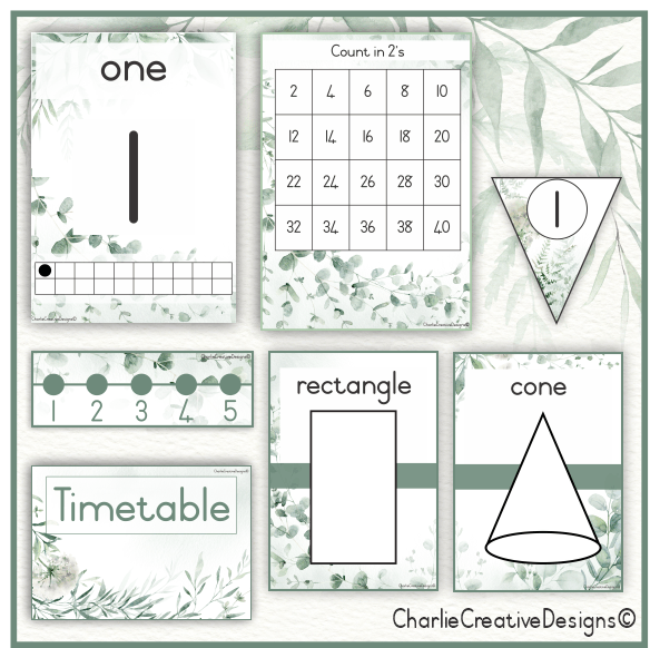 Leaf classroom theme