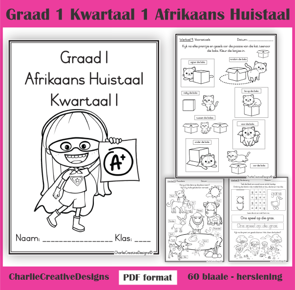 Graad 1 Kwartaal 1 pakket