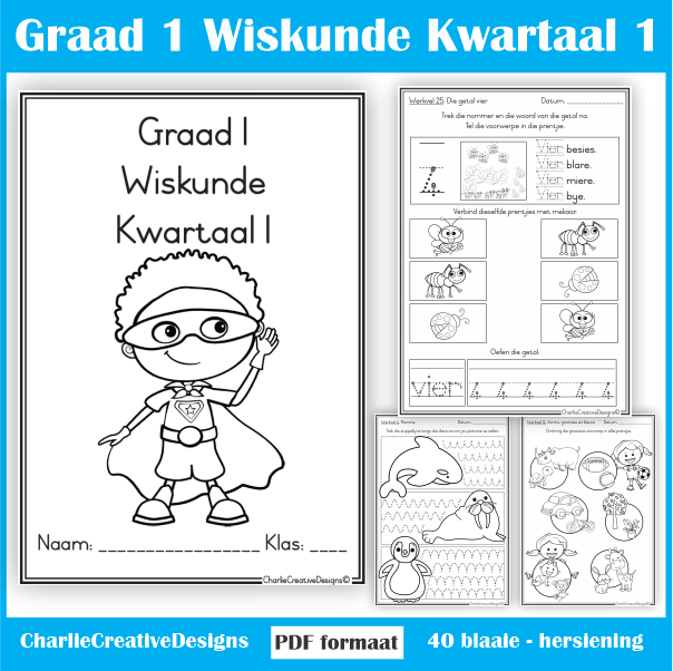 Graad 1 Wiskunde kwartaal 1