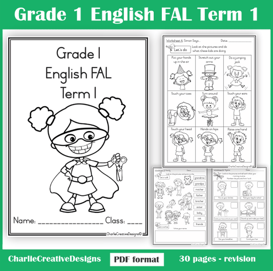 Grade 1 English FAL Term 1