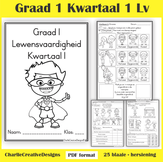 Graad 1 Lewensvaardigheid kwartaal 1
