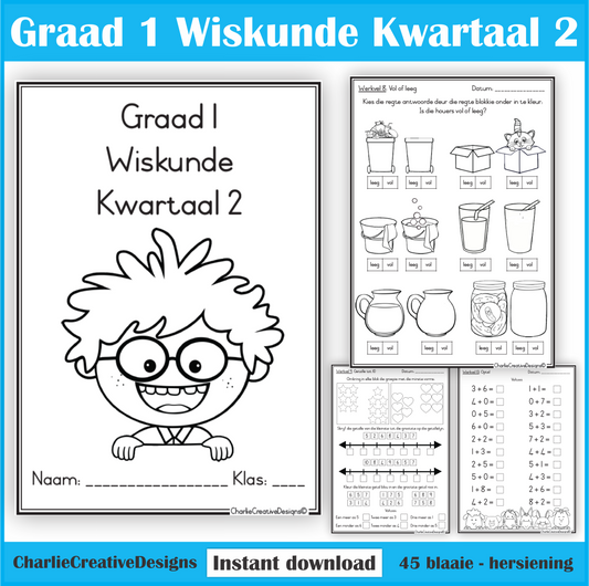 Graad 1 Wiskunde kwartaal 2