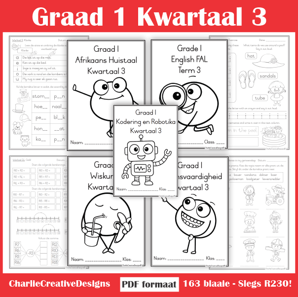 Graad 1 Kwartaal 3 pakket