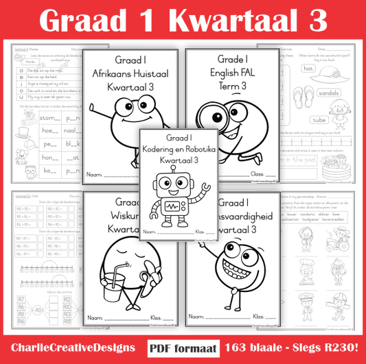 Graad 1 Kwartaal 3 pakket