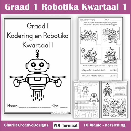 Graad 1 Kodering en Robotika kwartaal 1