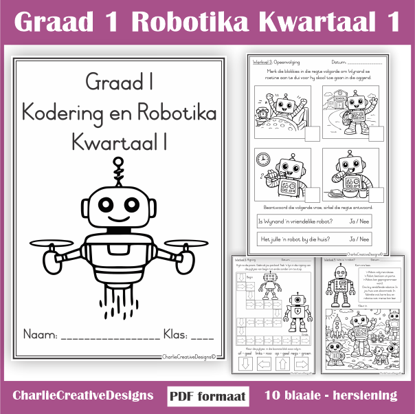 Graad 1 Kwartaal 1 pakket