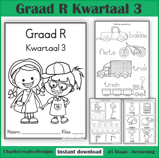 Graad R Inkleur Graad R – Charlie Creative Designs