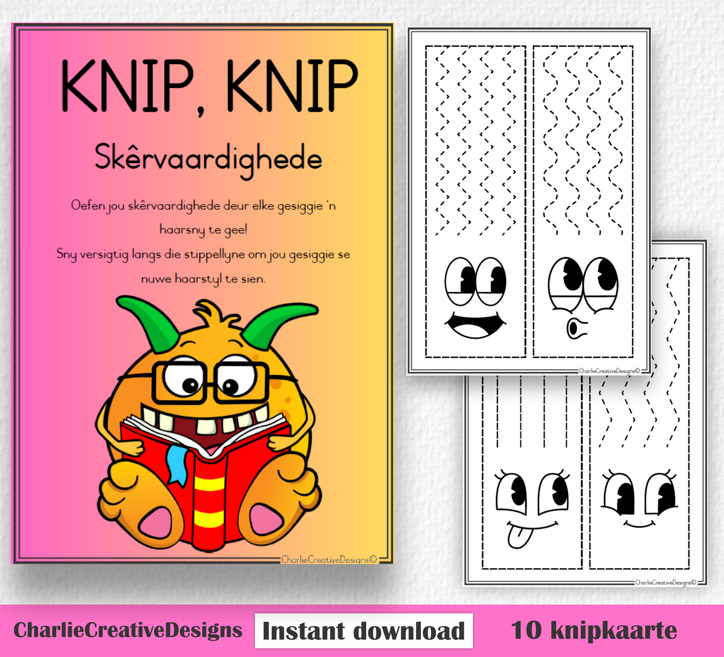 Knip, knip - skêrvaardighede (Gesiggies)