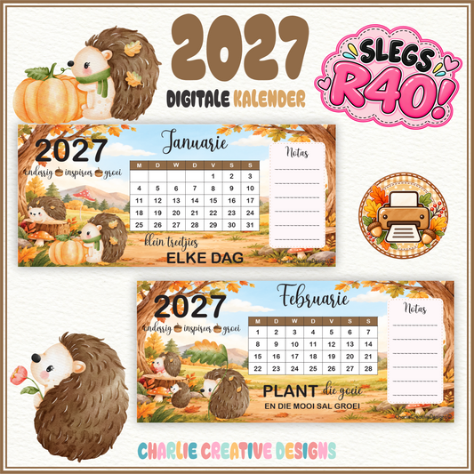 Krimpvarkie kalender 2027