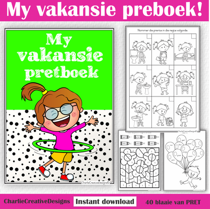 My vakansie pretboek