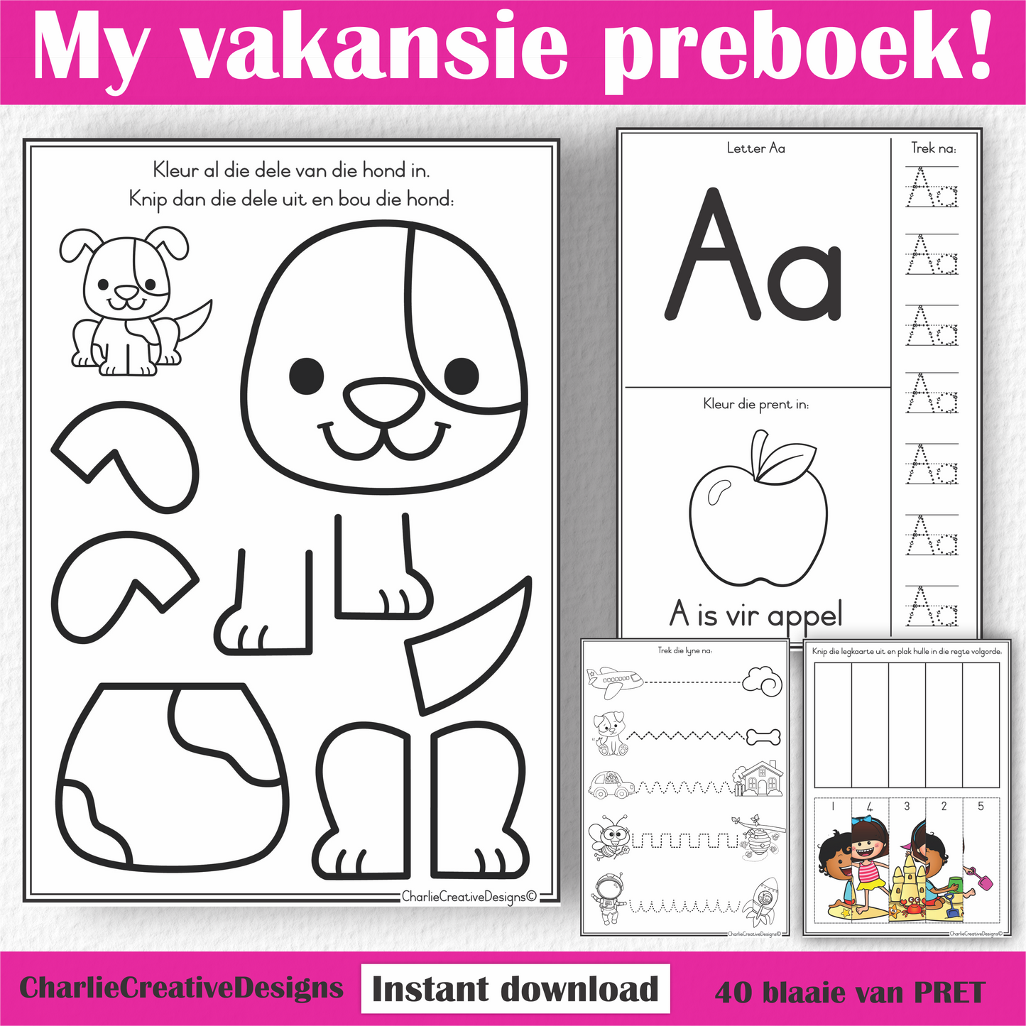 My vakansie pretboek