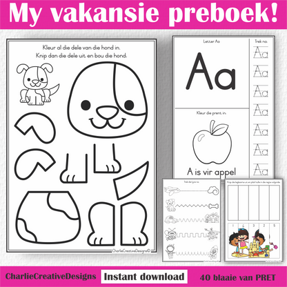 My vakansie pretboek