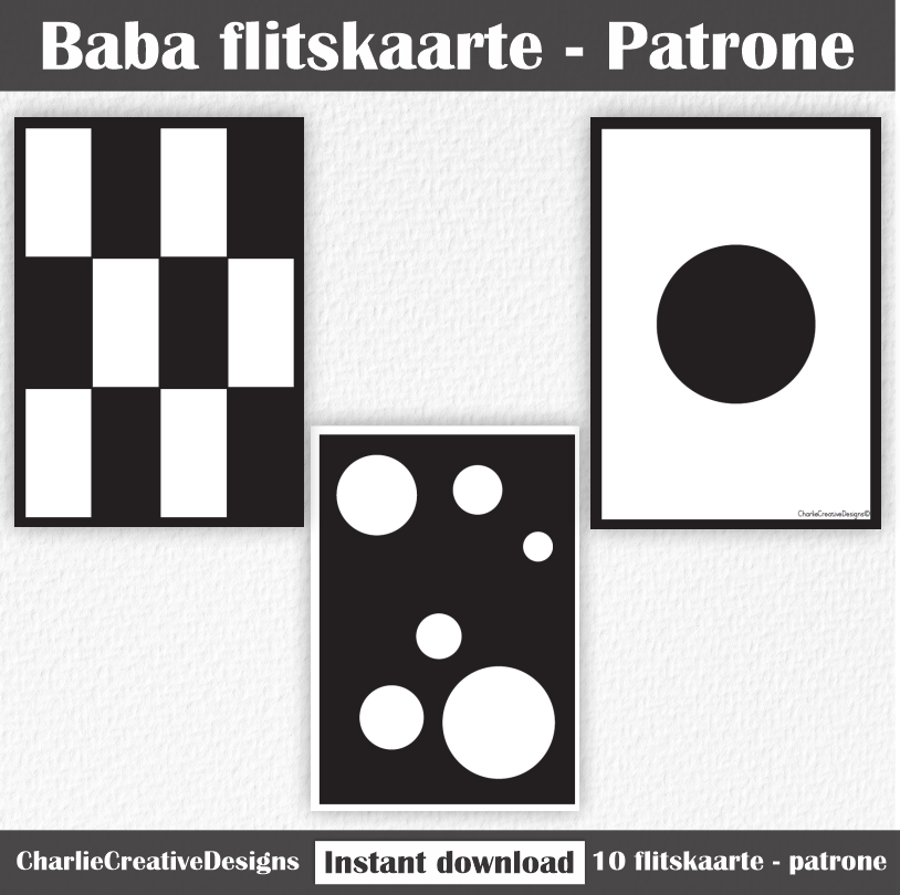 Baba flitskaarte - Patrone