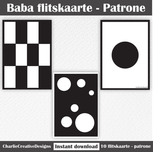 Baba flitskaarte - Patrone