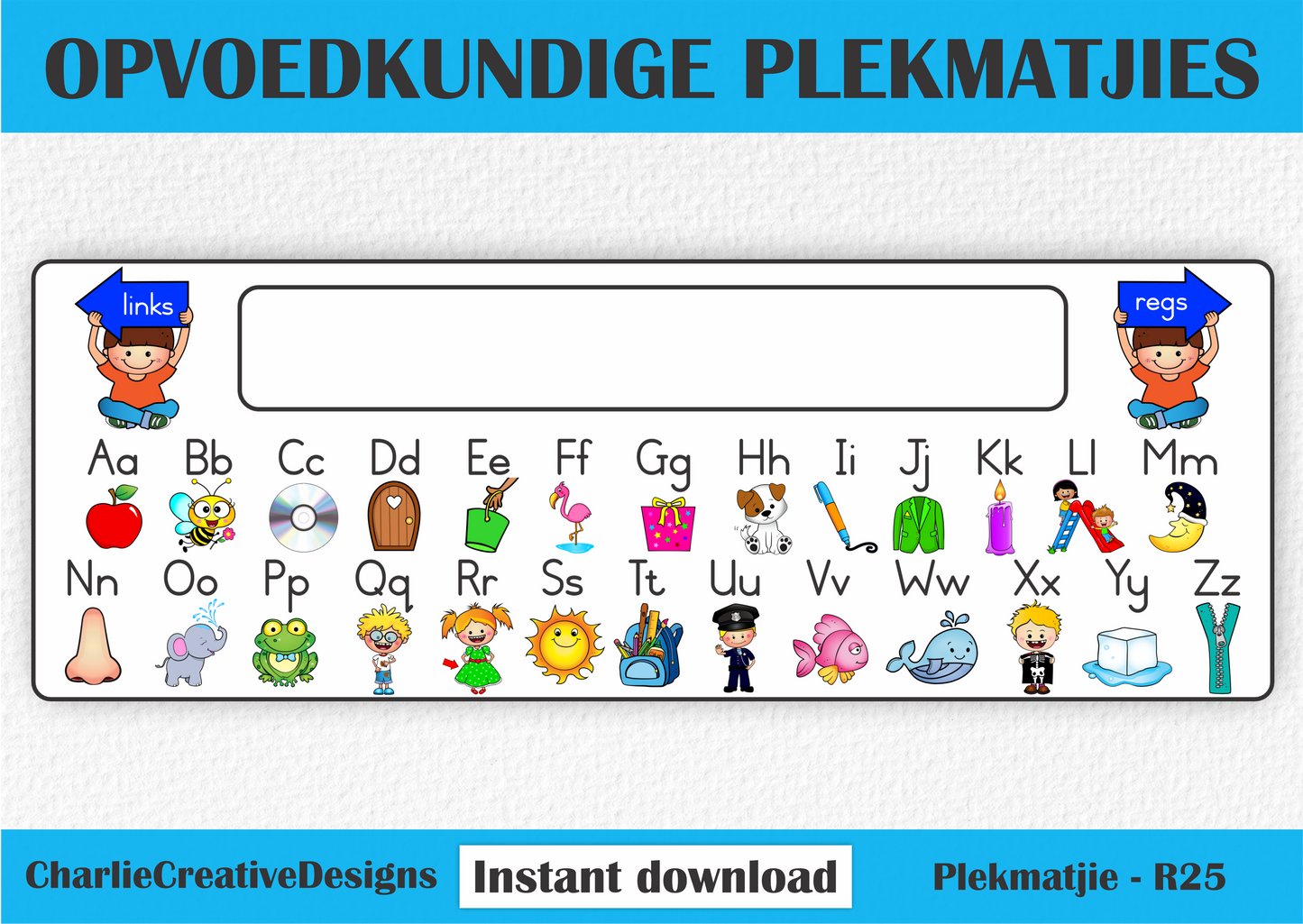 Opvoedkundige plekmatjies 1