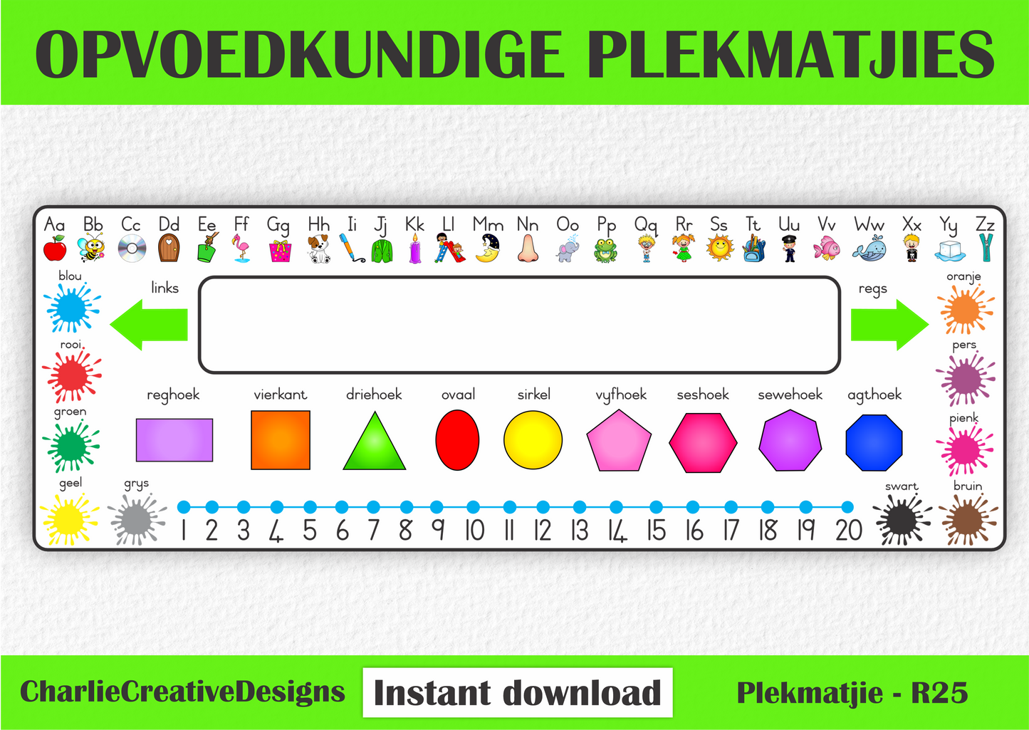 Opvoedkundige plekmatjies 2