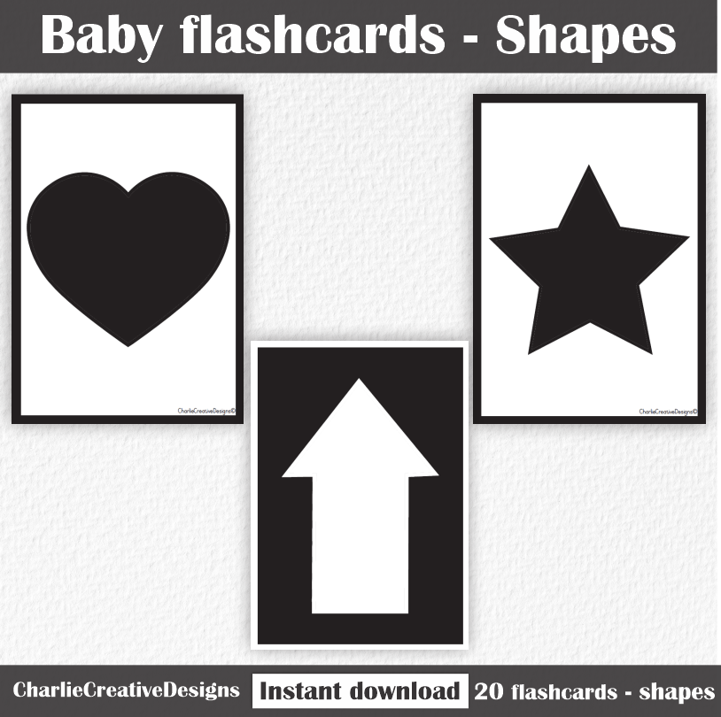 Baby flashcards - Shapes