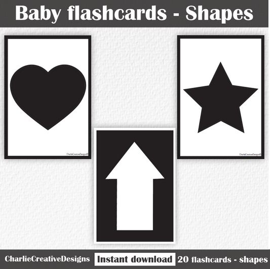 Baby flashcards - Shapes