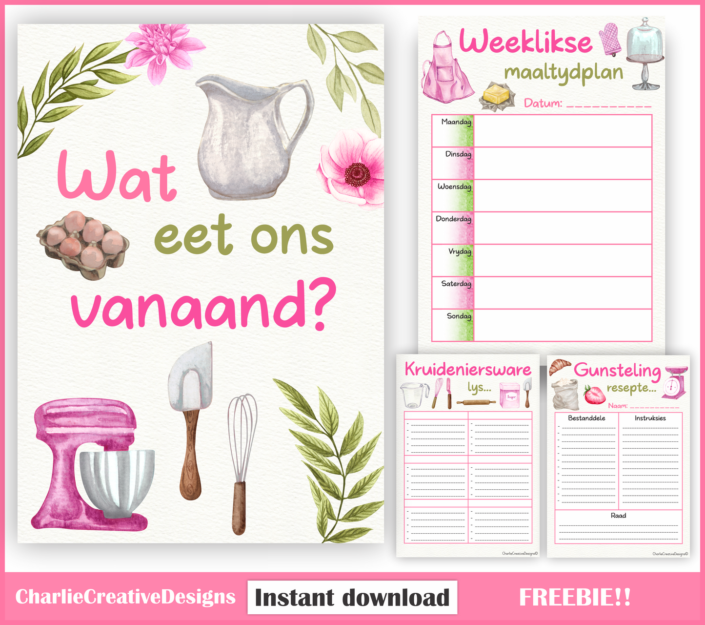 Wat eet ons vanaand?