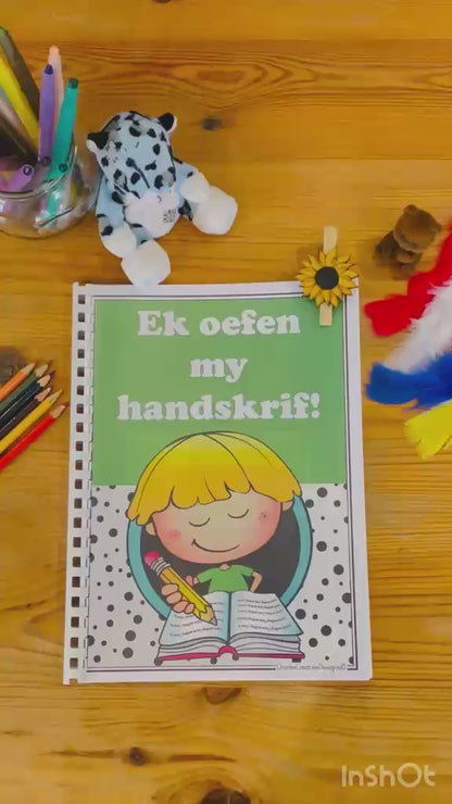 Ek oefen my handskrif!